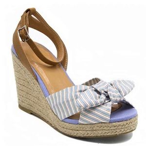 New Nautica Espadrille wedge👣
